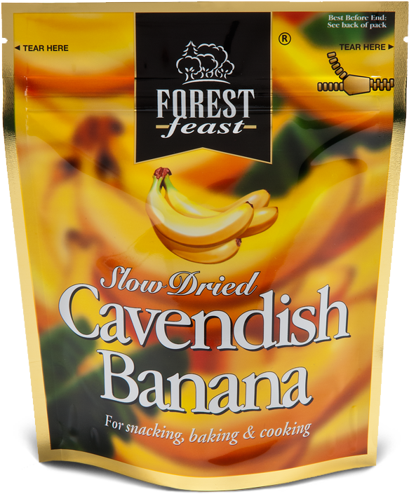 Cavendish Banana - Forest Feast - Natural Foods (800x800), Png Download
