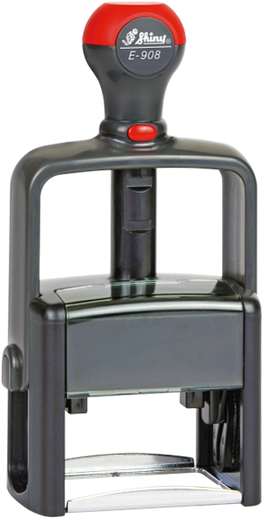 Shiny E 908 Self Inking Stamp Shiny Essentials E 903 - Metal (600x600), Png Download