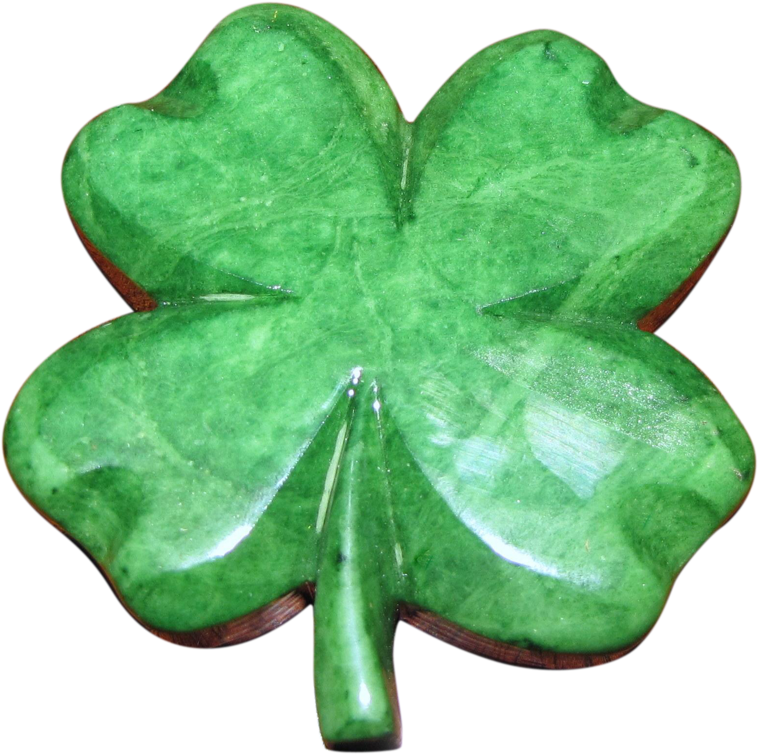 Green Italian Alabaster Paperweight - Redwood Sorrel (1552x1552), Png Download