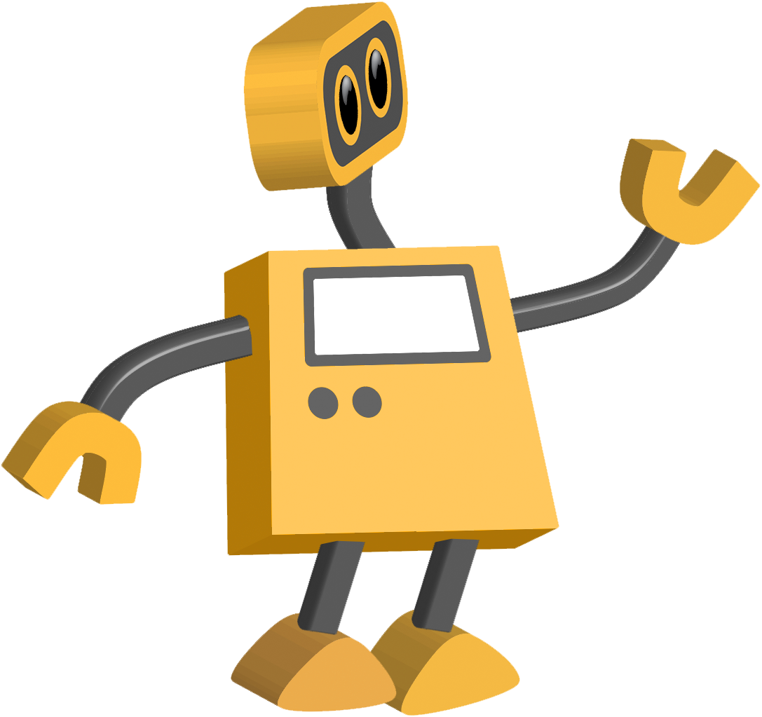 Looking Left - Robots Transparent Background (1087x1023), Png Download