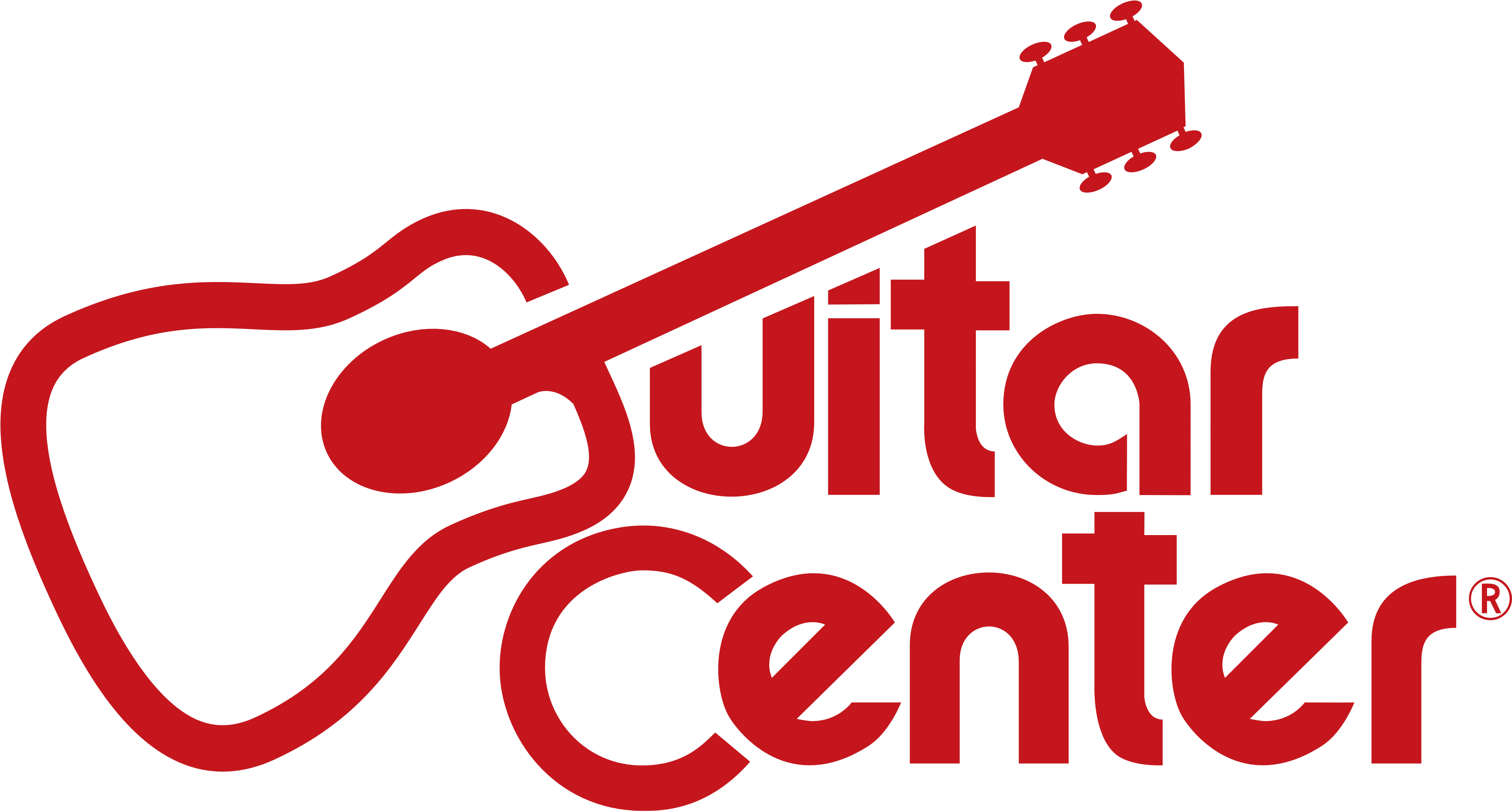 Guitar Logo Png - Guitar Center (4546x2810), Png Download