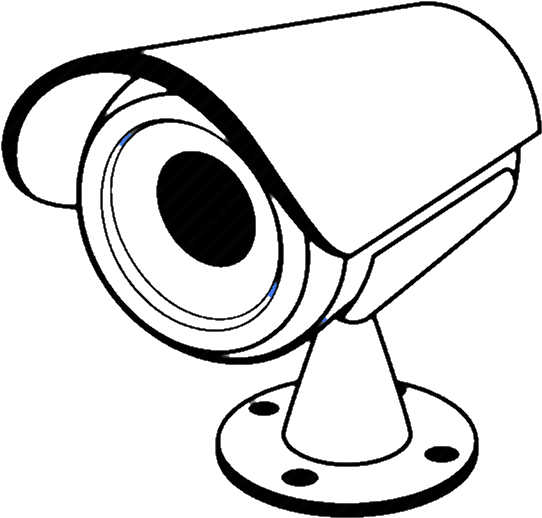 Bullet Cameras - Clip Art Cctv Png (800x800), Png Download