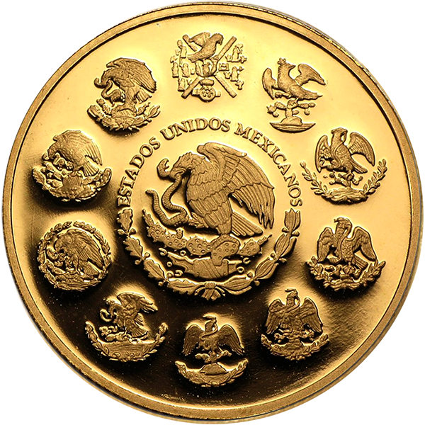 2018 Gold Libertad Back - Coin (600x600), Png Download