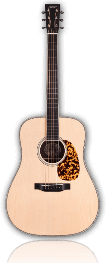 Collings Cw Indian A - Martin D 28 (375x870), Png Download