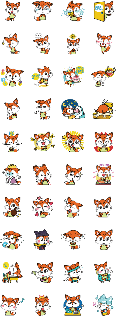 Cute Bullet Journal - Pug Line Sticker (420x1121), Png Download