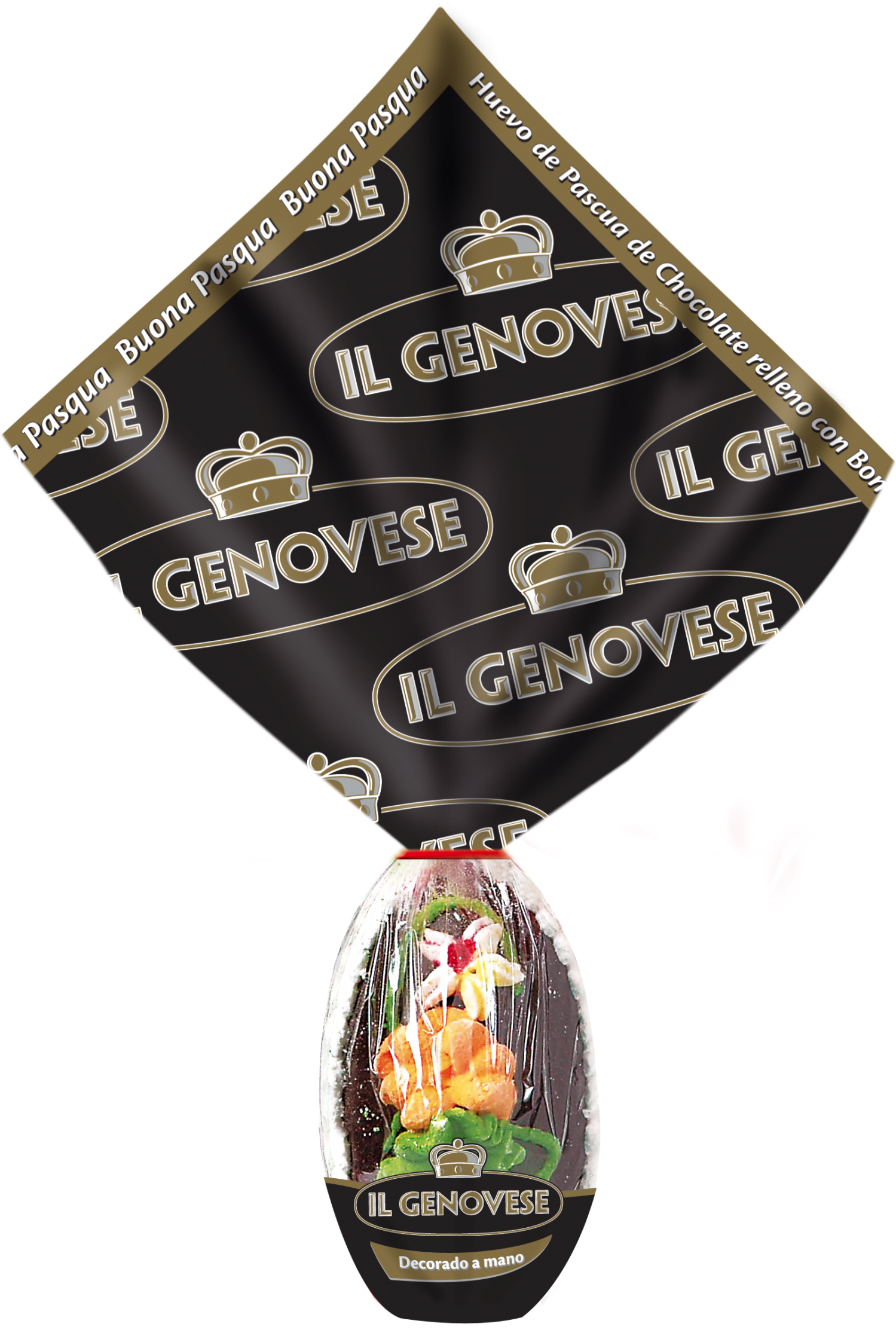 Huevo De Pascua Il Genovese Nº 3 80 Gramos - Cheese (1800x2400), Png Download