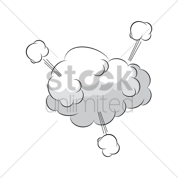 Comic Cloud V矢量图形 - Illustration (600x600), Png Download