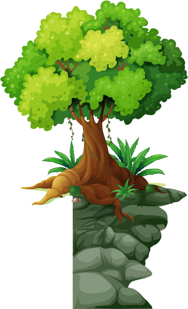 Фото, Автор Soloveika На Яндекс - Cartoon Big Tree Png (639x1024), Png Download
