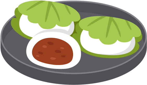 Japanese Children's Day Kashiwamochi Free Png And Vector (640x640), Png Download