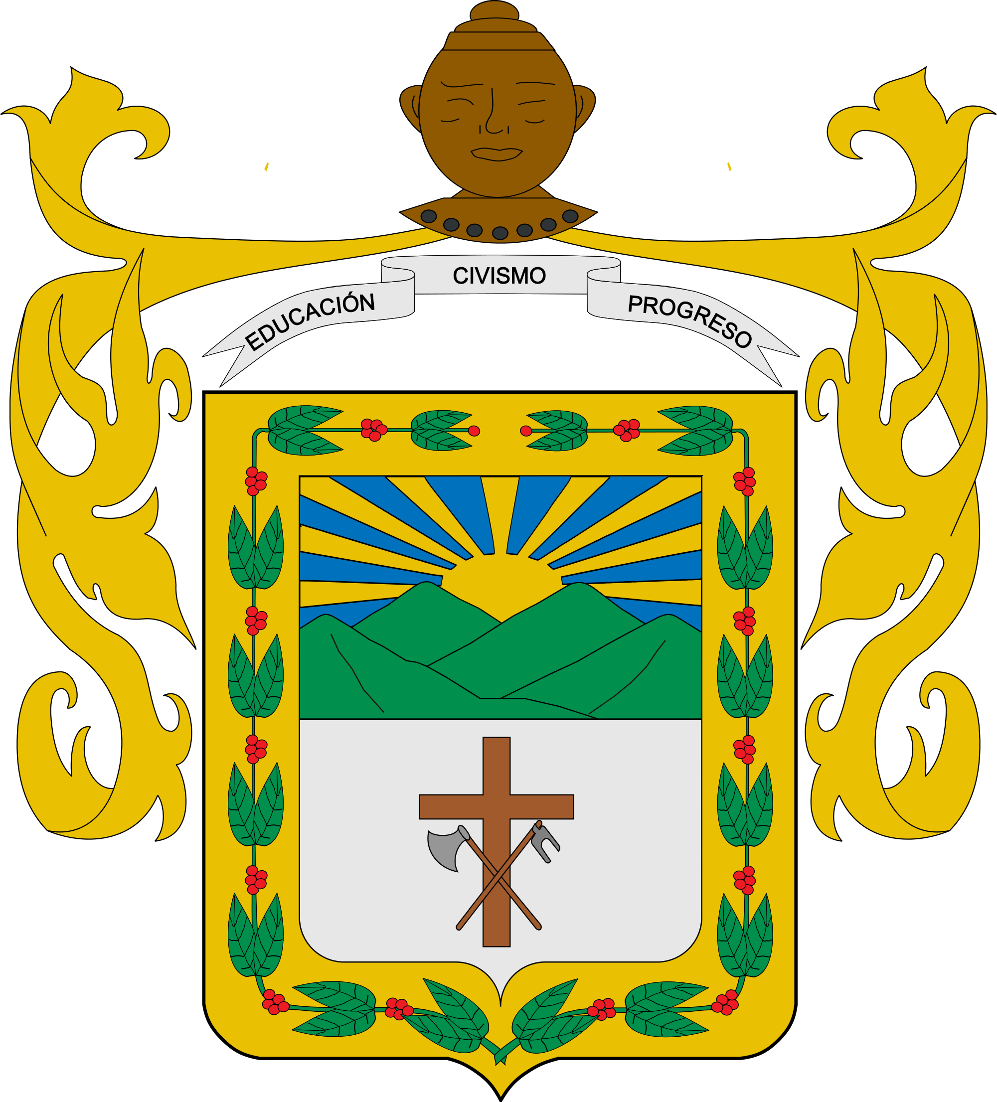 Open - Escudo De Andes Antioquia (2000x2211), Png Download