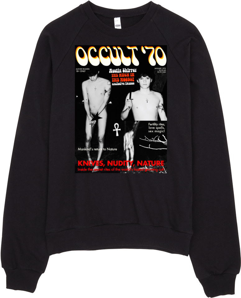 Occult '70 Sweatshirt - Kawaii On The Streets Hentai In The Sheets (1000x1000), Png Download