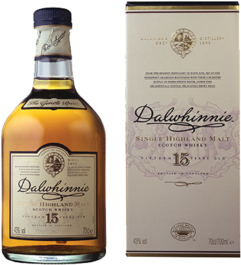 Dalwhinnie 15 Year Highland Single Malt Scotch Whisky - Dalwhinnie 15 (582x730), Png Download