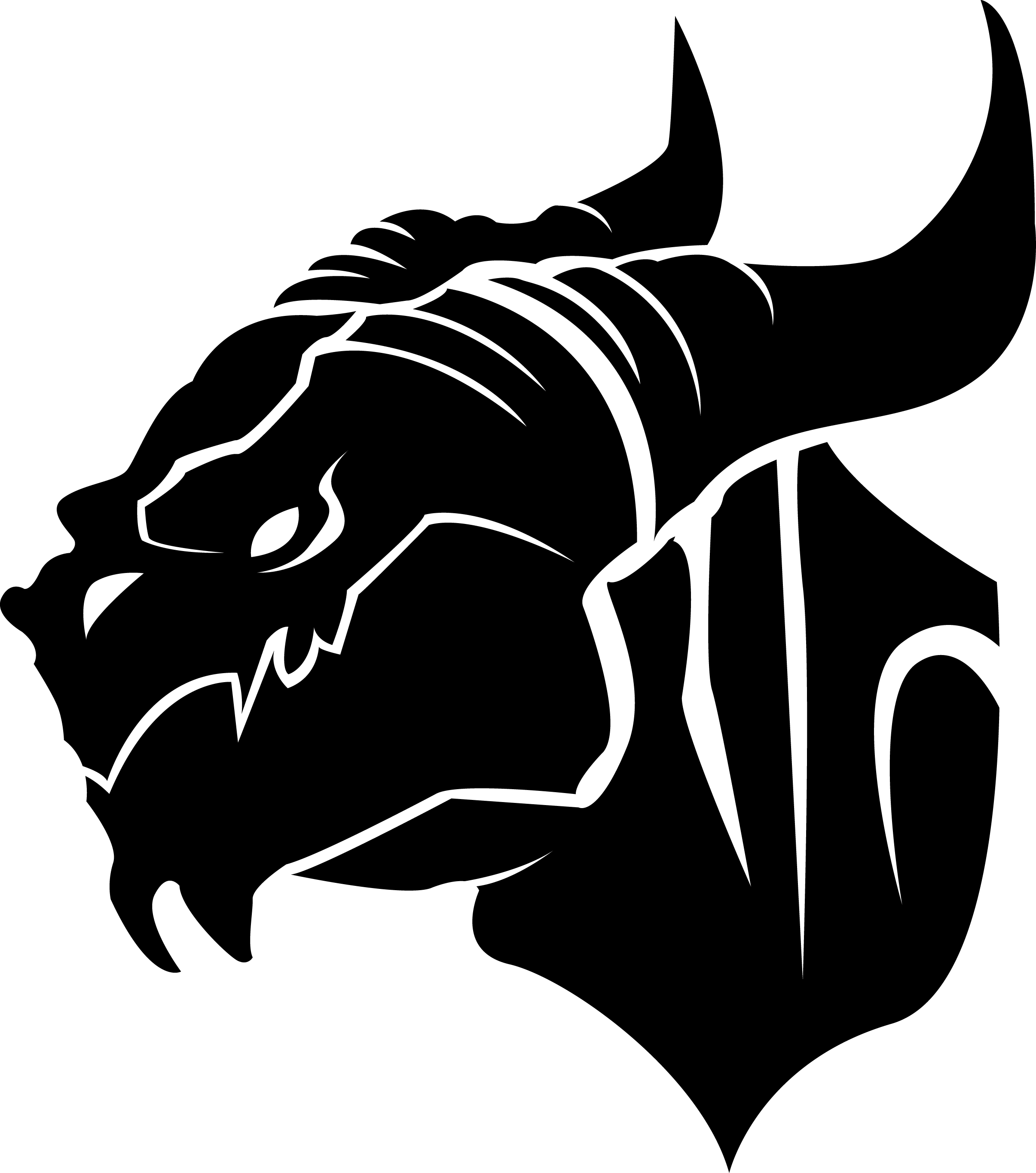 08 - Djlnr7b - Rhinoceros (2411x2729), Png Download