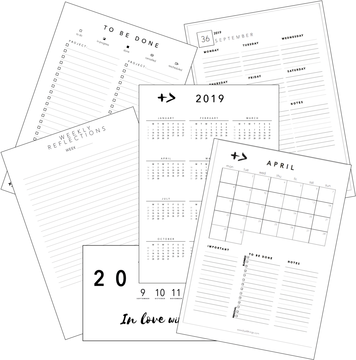 2019 Downloadable Calendar - Diagram (1250x1250), Png Download