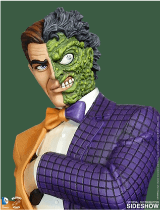 1 Of - Classic Two Face (600x600), Png Download