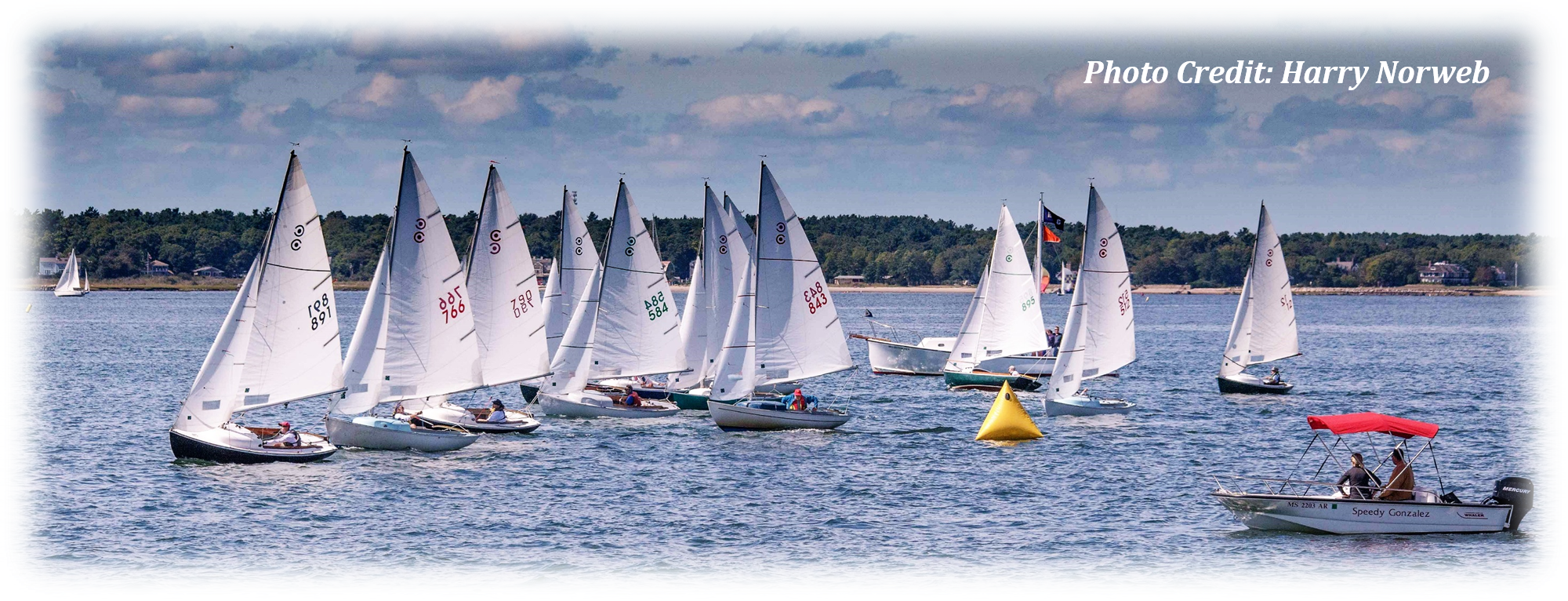 Fall Racing, Byc - Beverly Yacht Club Sailing (2000x766), Png Download