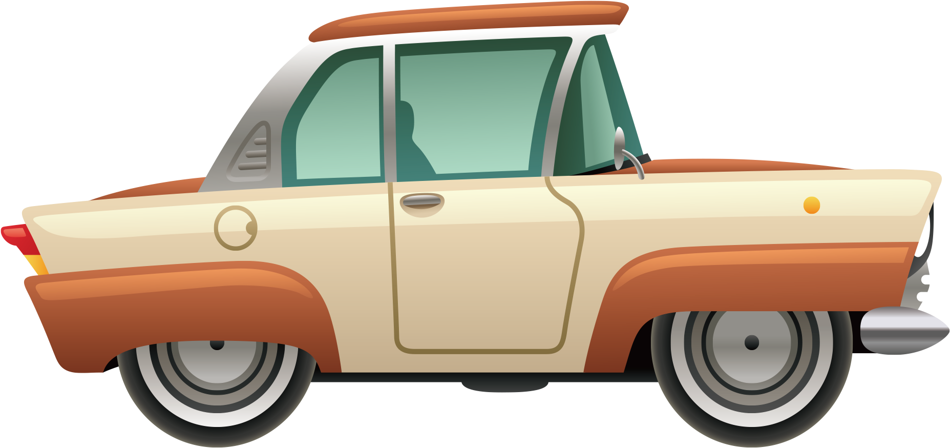 Antique Car (715x715), Png Download