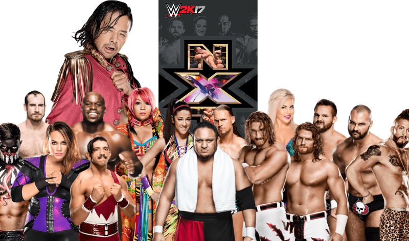Wwe 2k17 Nxt Edition 16 Nuove Superstar - Professional Wrestling (800x473), Png Download