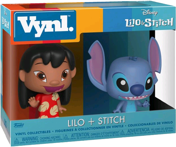 Lilo & Stitch - Funko Vynl Lilo And Stitch (600x600), Png Download