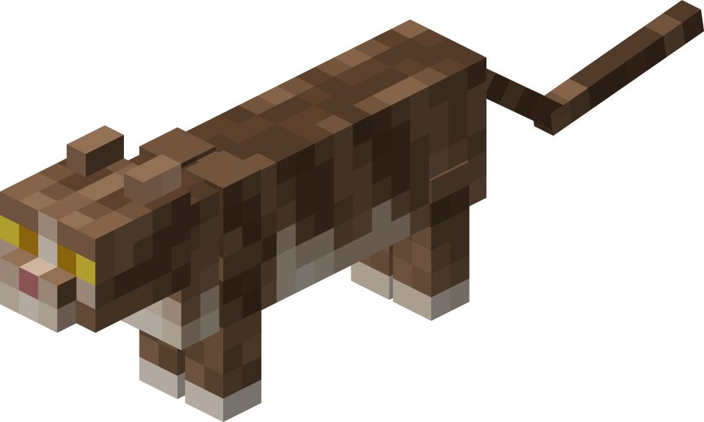 其他解析度：320 × 192 像素 - Minecraft Gray Tabby (1000x600), Png Download
