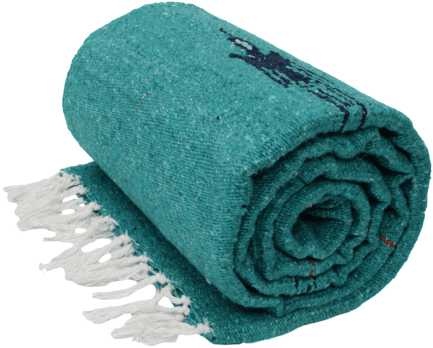 This Yoga Blanket Is A Thick, Traditional Style Mexican - Towel (620x620), Png Download