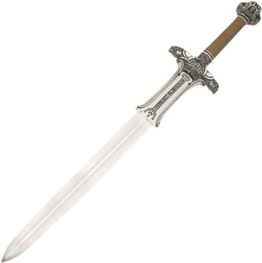 Silver Conan The Barbarian Atlantean Sword By Marto - Atlantean Sword (555x555), Png Download
