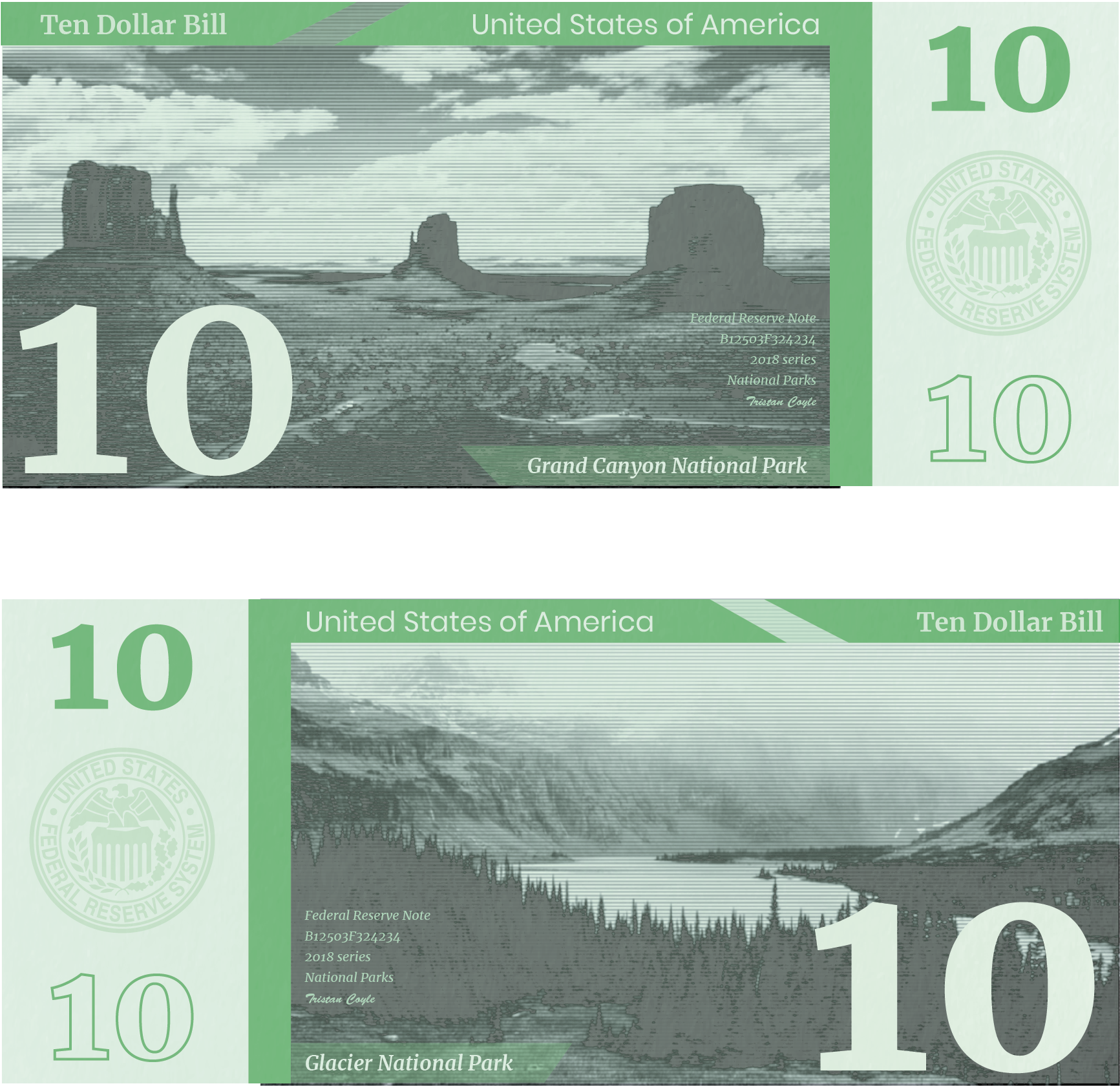 This Collection Is Made Up Of Different Branding And - Banknote (1732x1779), Png Download