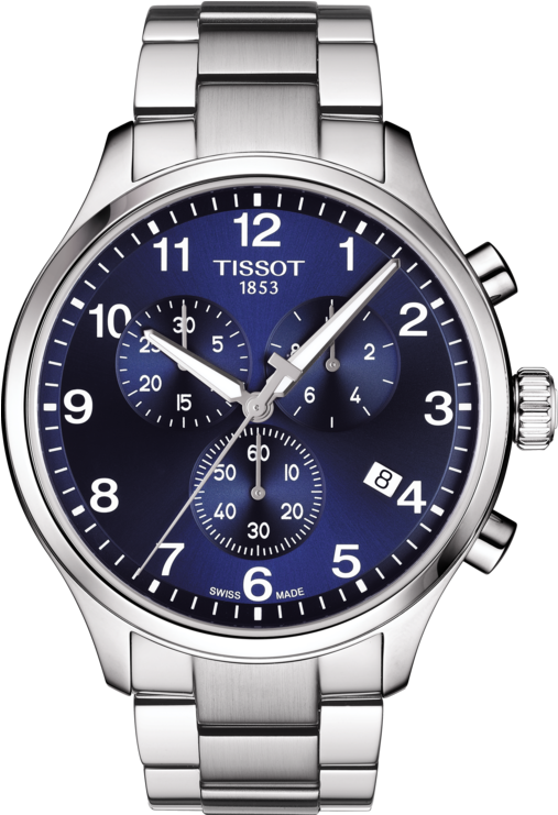 Menu Men - Tissot Blue Dial Watch (555x840), Png Download