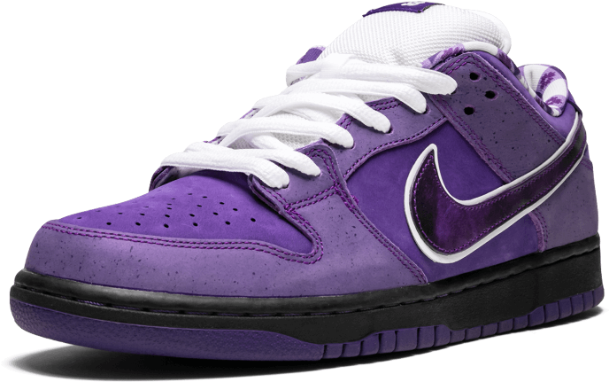 Nike Sb Dunk Low Pro Og Qs Special "concepts/purple - Nike Sb Dunk Low Concepts Purple Lobster (1000x600), Png Download