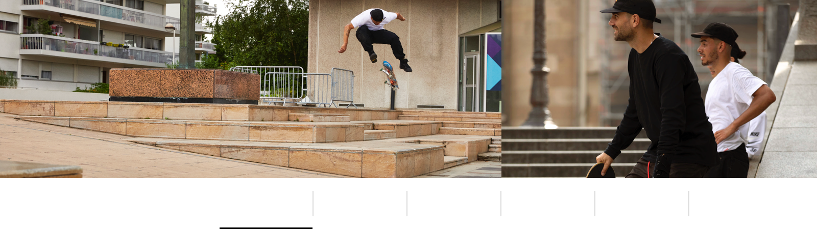 Nike Sb Clothing - Kickflip (1600x450), Png Download