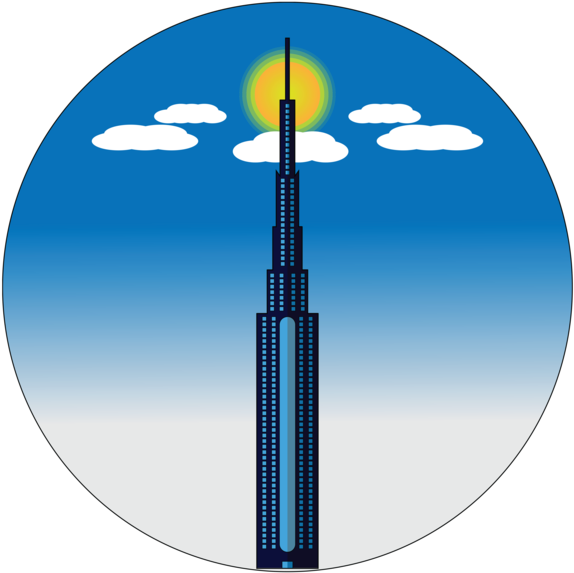 Catch The Sky Vector Illustration Design - Rocket (707x600), Png Download