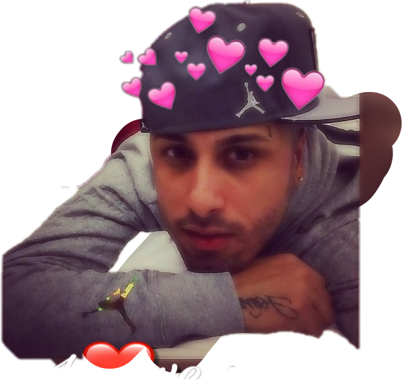 #freetoedit<br> #nickyjam ❤ <br>#remixed From @francescasecara - Heart (586x555), Png Download