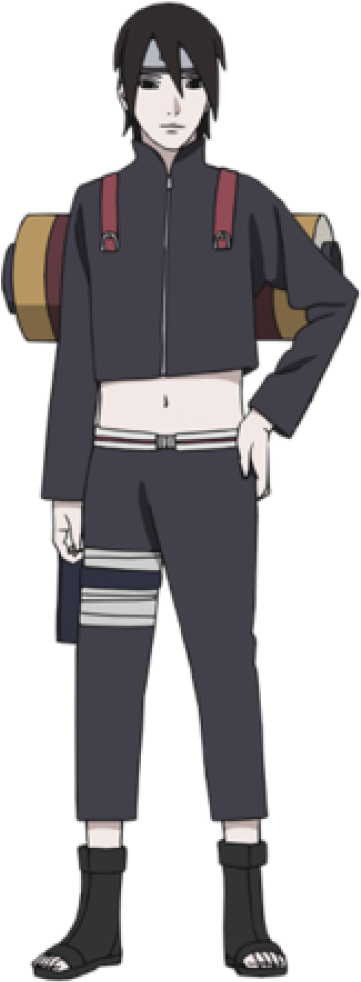 Sai The Last - Naruto Sai Grown Up (400x1060), Png Download