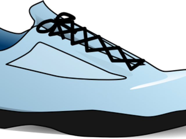 Tennis Shoe Clip Art (640x480), Png Download