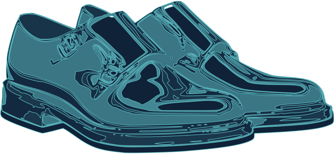 Vector Drawing Illustration - Shoe Graphics Drawings (1280x640), Png Download