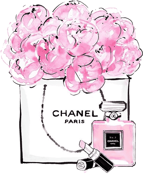Chanel Perfume Free Download Png Hq - Chanel Rosa (513x649), Png Download
