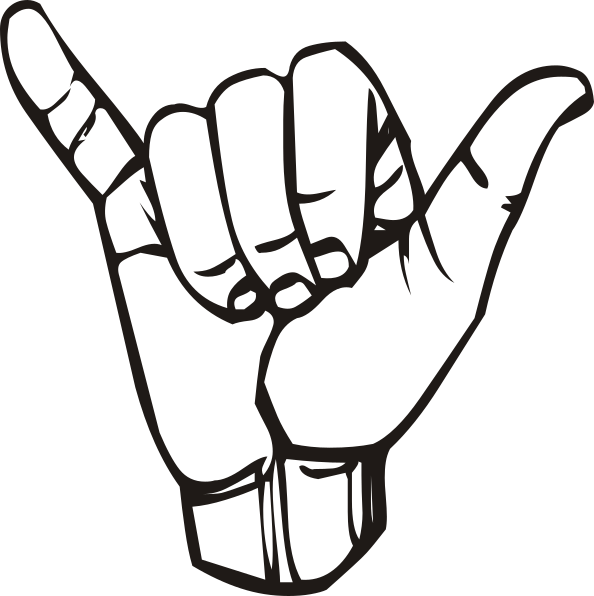 Call Me Hand Logo (594x596), Png Download