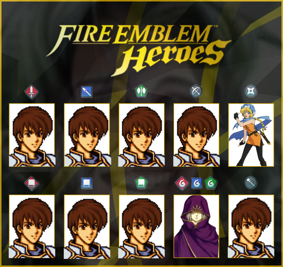 My Most Wanted Characters For Each Of The Feh Unit - Fire Emblem Heroes Title Screen (951x900), Png Download