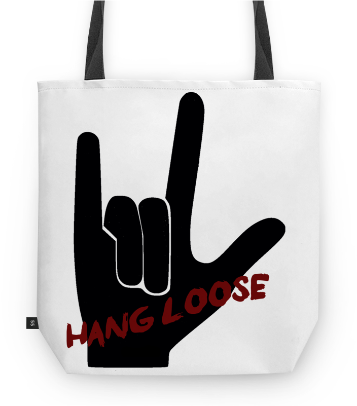 Bolsa Hang Loose De Luribeirona - Tote Bag (800x800), Png Download