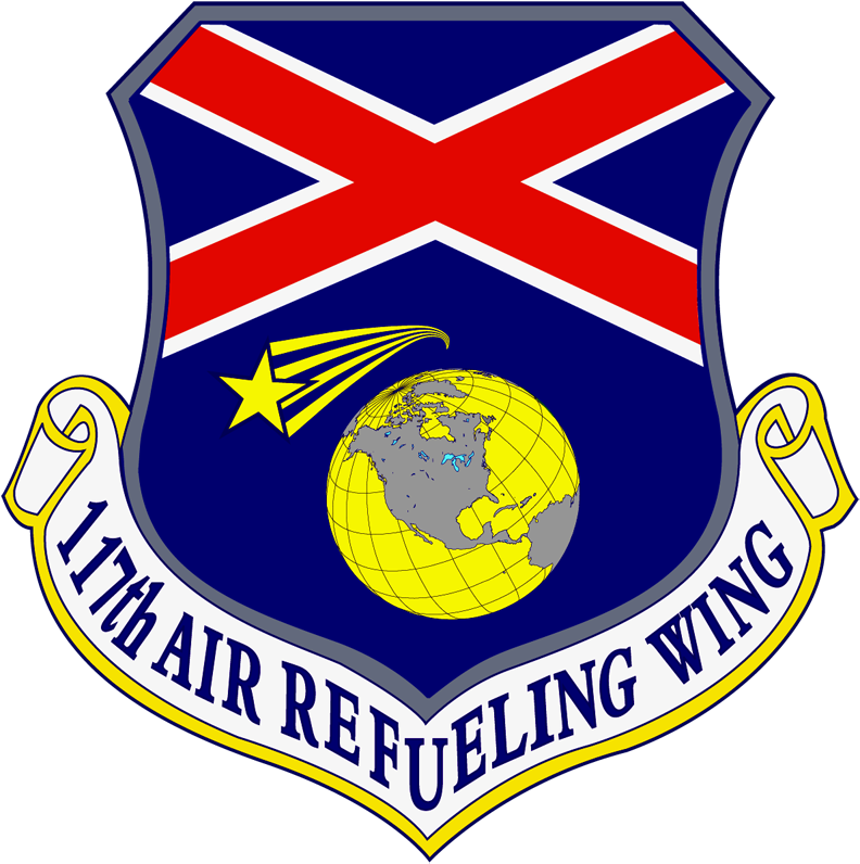 The Fear Of Failure - 117th Air Refueling Wing (800x803), Png Download