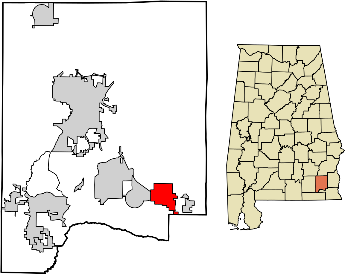 Midland City, Alabama - County Alabama (1200x963), Png Download