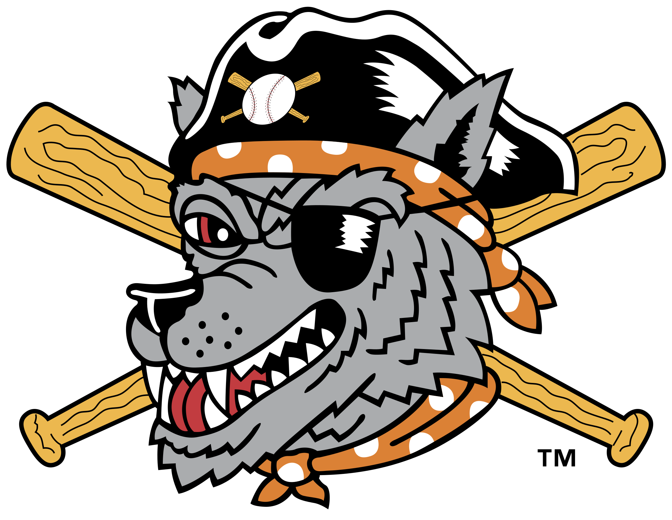 Erie Seawolves Logo Png Transparent - Erie Seawolves (2400x2400), Png Download