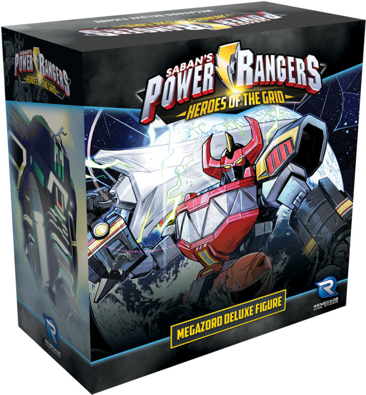 Megazord Box 3d Rgb - Action Figure (1000x1000), Png Download
