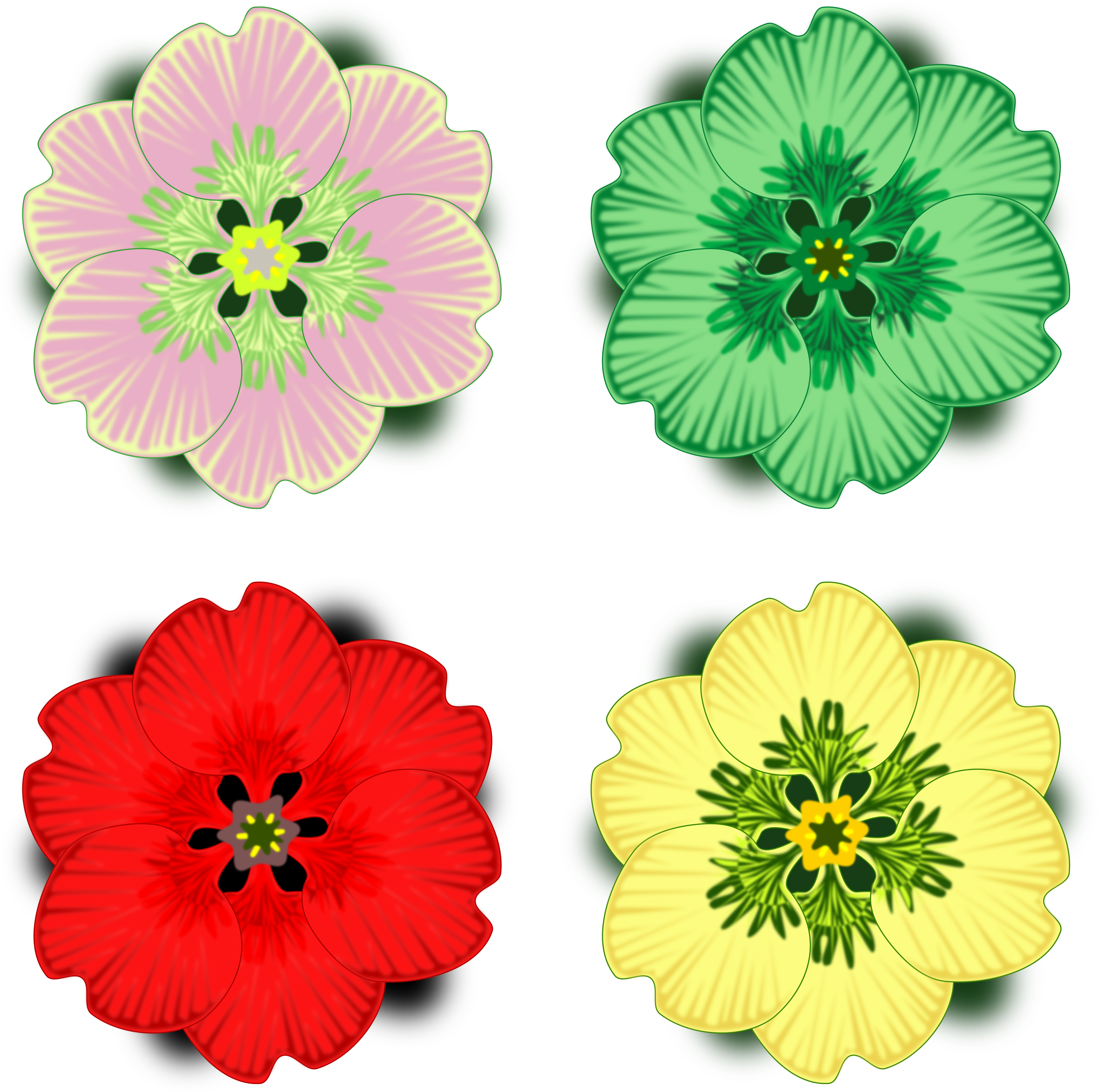 Big Image - Artificial Flower (2400x2400), Png Download