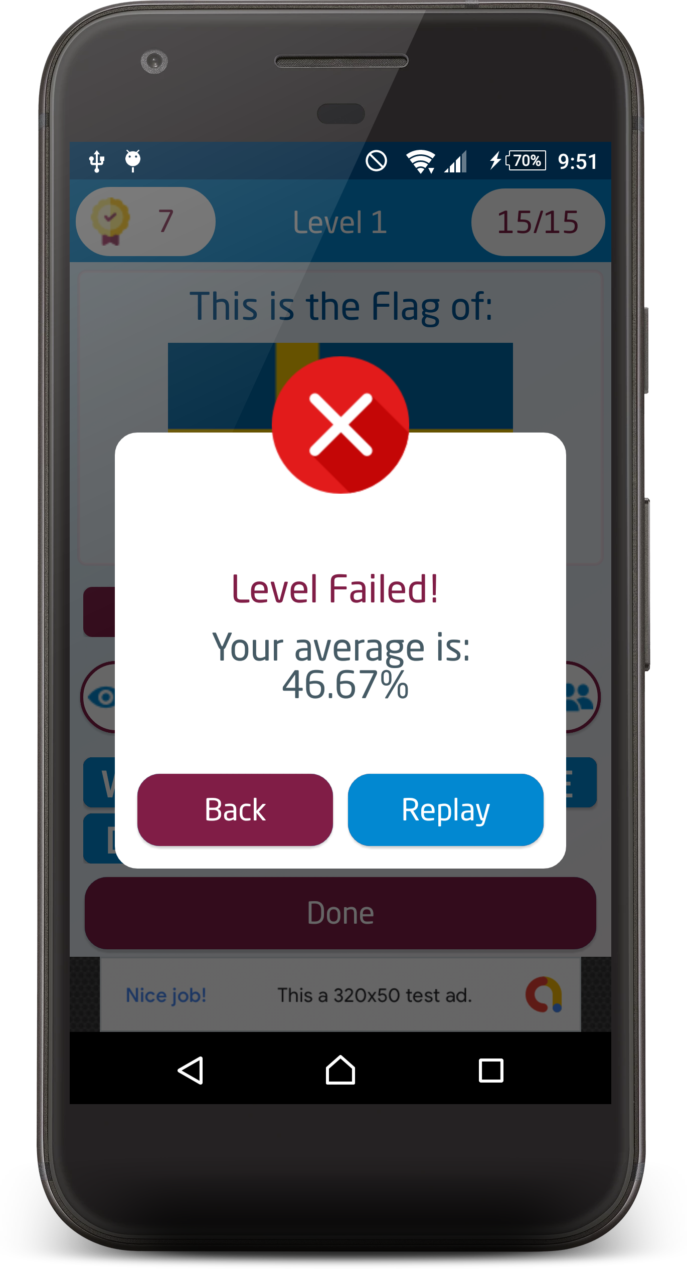 Offline Word Quiz Image Guess Puzzle Game For Android - Mobile Phone (1370x2532), Png Download