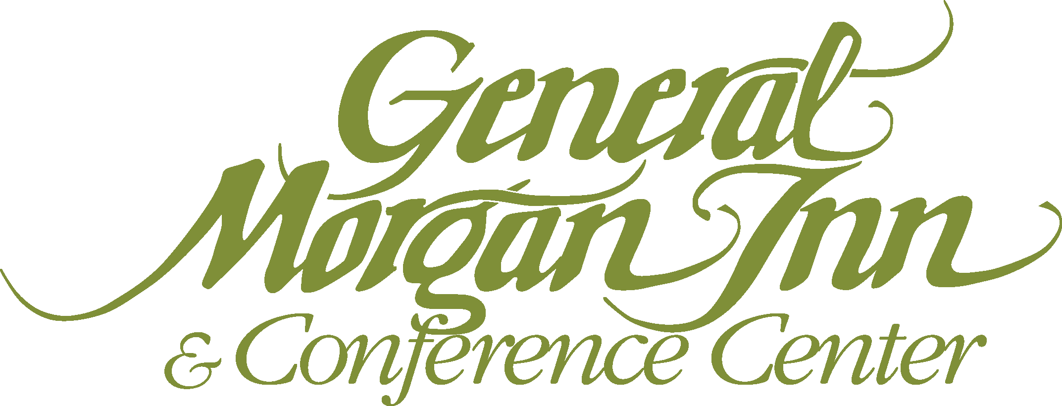 Cropped General Morgan Inn Logo Green - General Morgan Inn (2145x820), Png Download