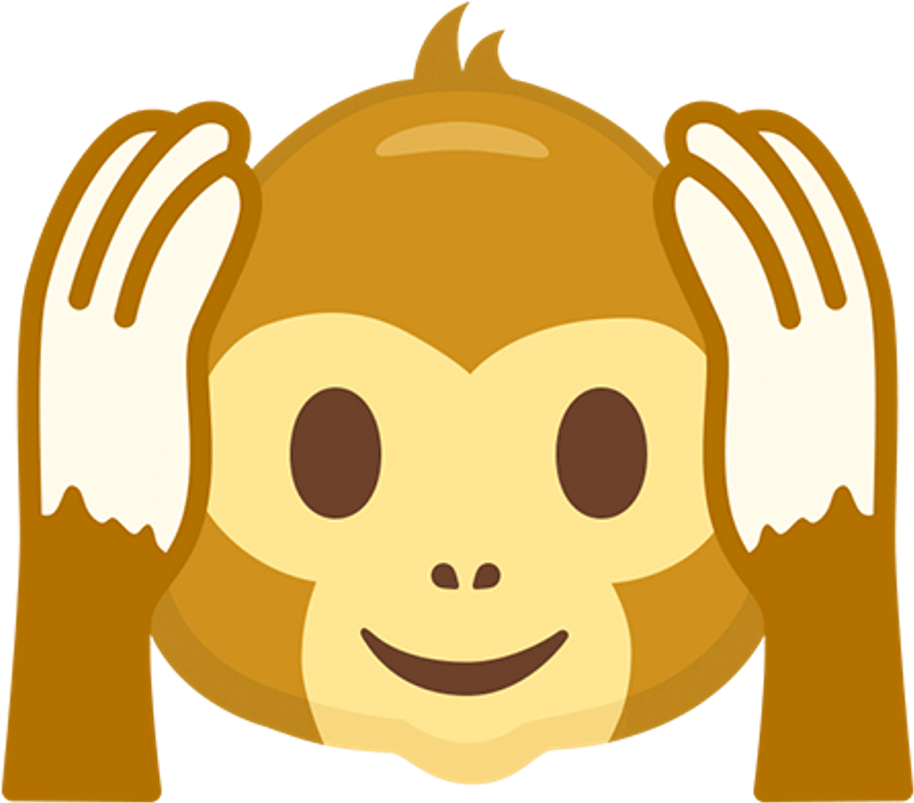 Monkey Sticker (1024x1024), Png Download