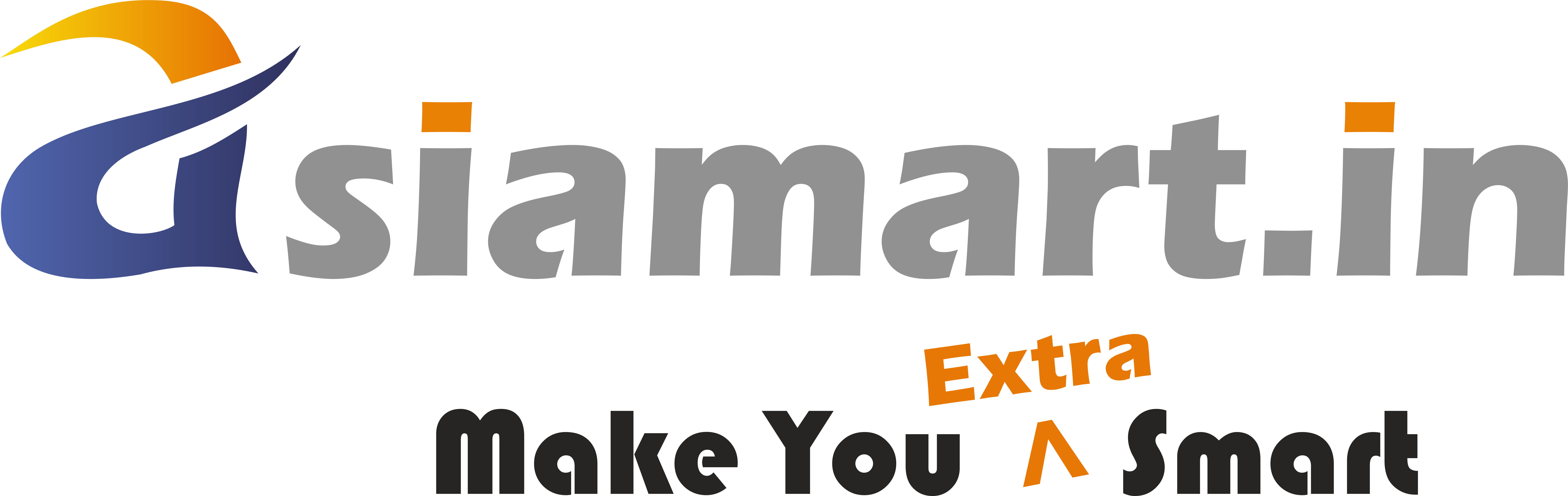Asiamart- Make U Extra Smart - Graphic Design (9478x3001), Png Download
