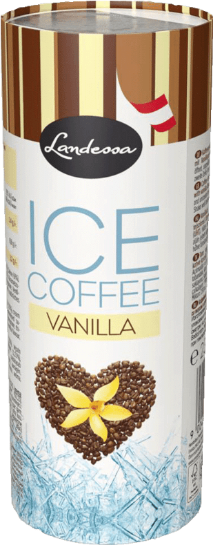 Ice Coffee Vanilla - Landessa Ice Coffee Vanilla (600x800), Png Download
