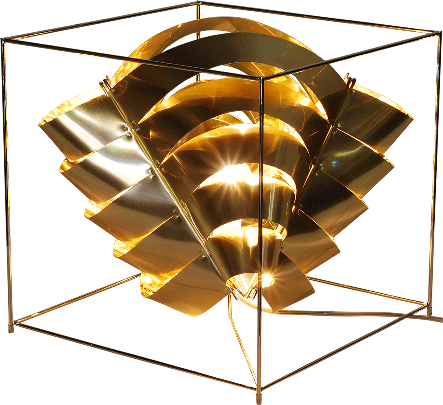 Light Cube Gold Auriga - Graphic Design (1530x1530), Png Download